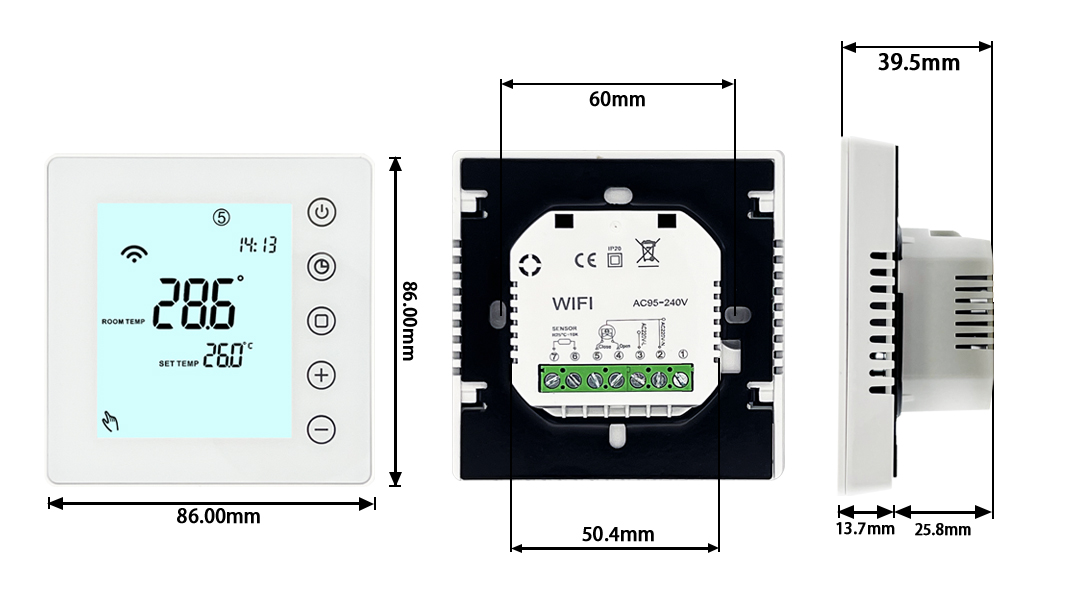 hot water heater thermostat