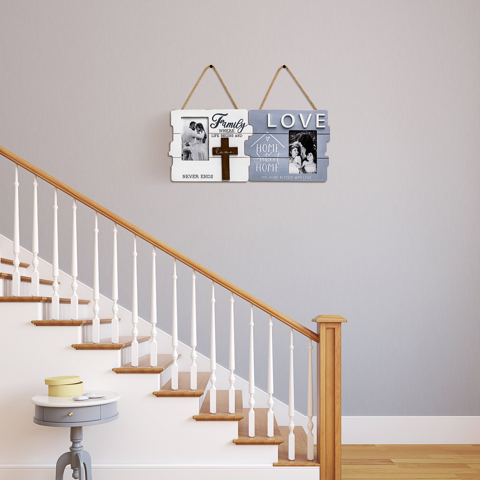 Puzzle picture frame,wall plaque