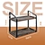 wood desktop storage