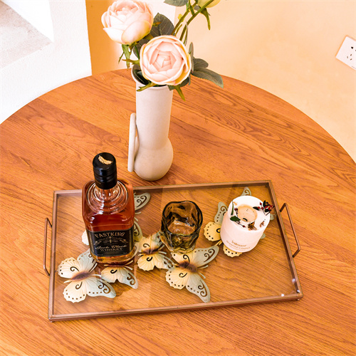 Gold Decorative Tray Home Decorative Accessories - Mother's Day Gift