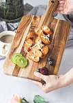 Wood Cake Plates