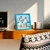 blue picture frames