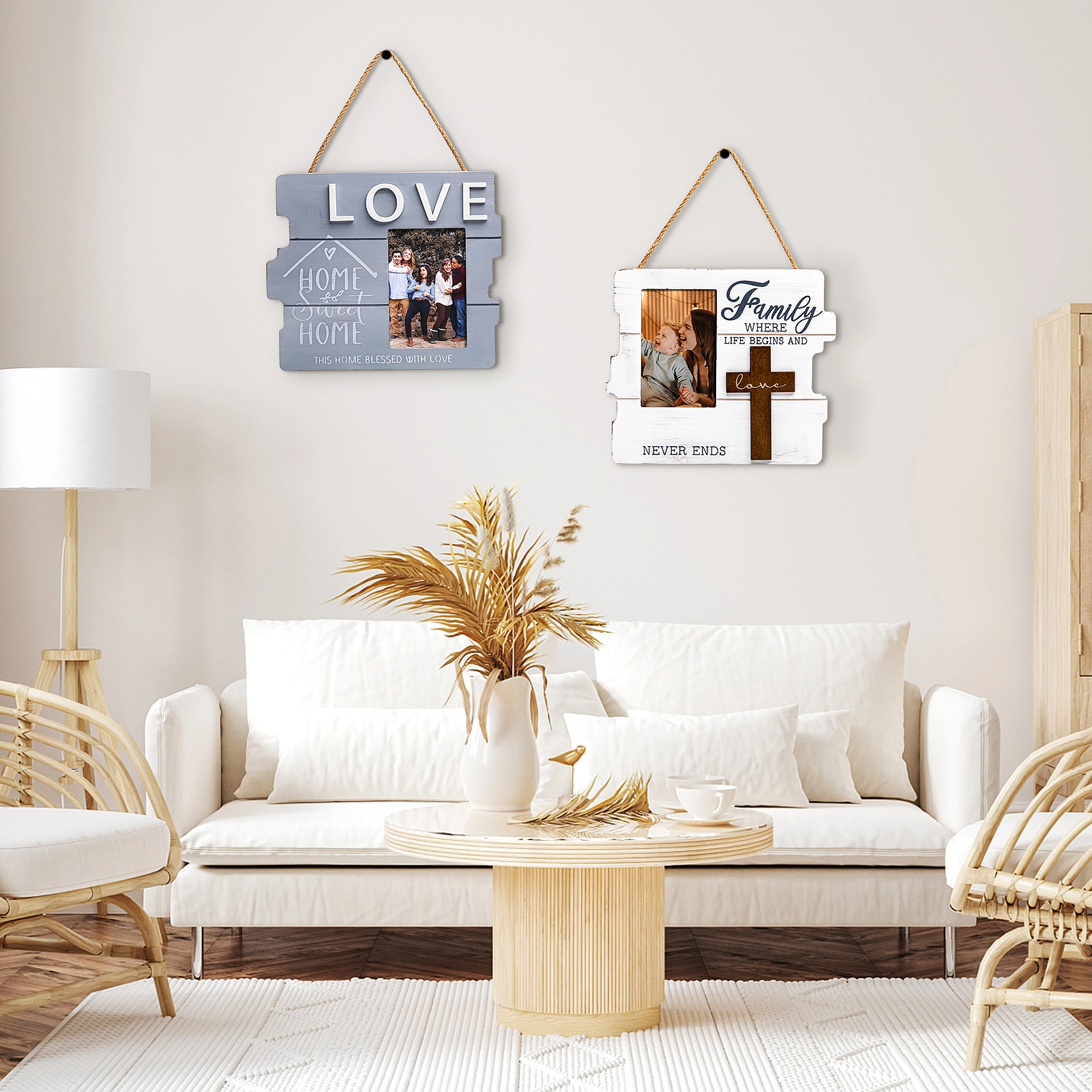 Puzzle picture frame,wall plaque