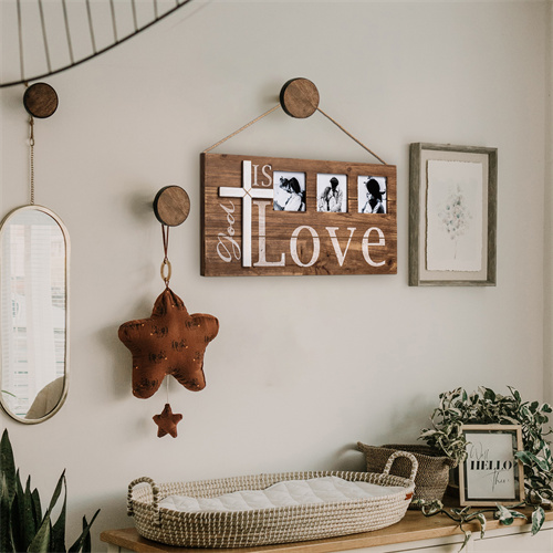 Picture Frame Cross | Wood Cross Picture Frame