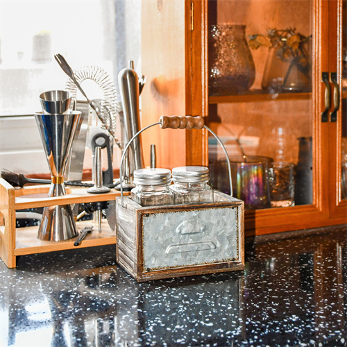 Farmhouse Salt And Pepper Set Rustic Kitchen Set