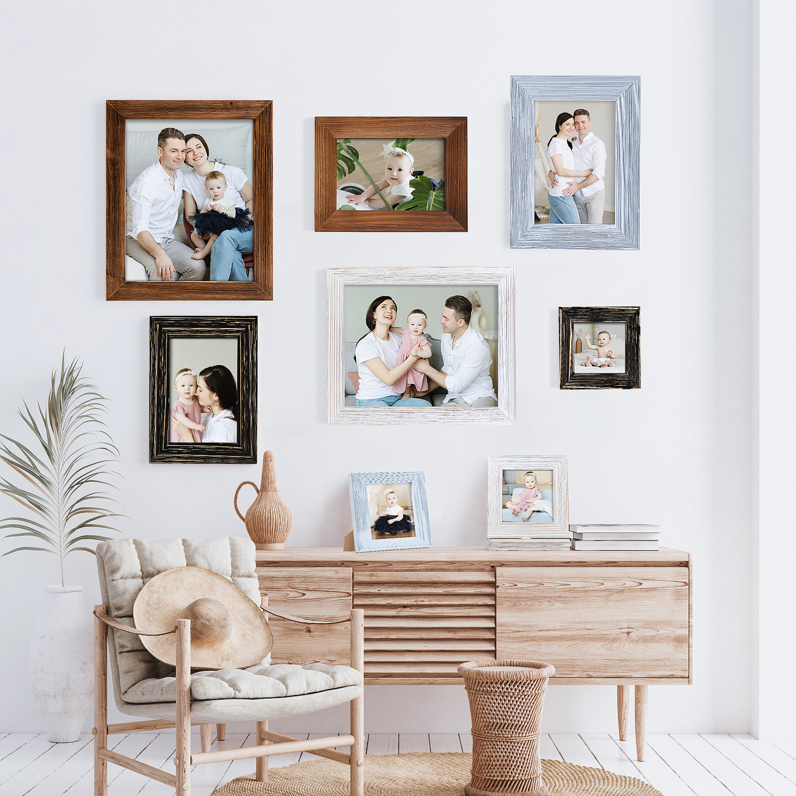 black photo frame