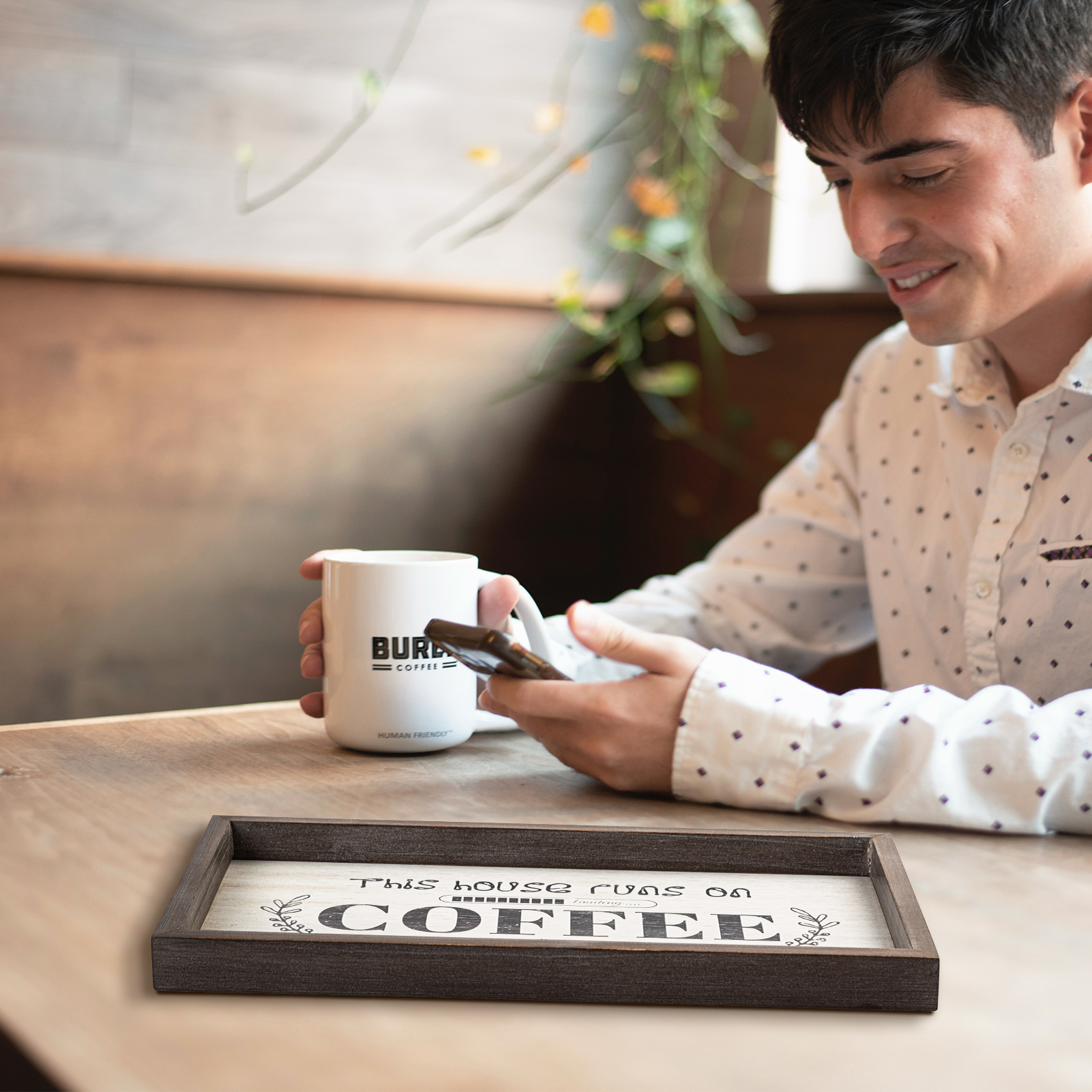 decorative tray for coffee table