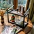 wood desktop storage
