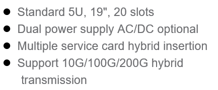 Transponder DWDM solution