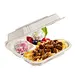 3-Compartment Cornstarch Clamshell