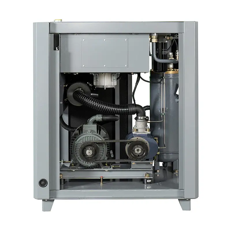 Compresor de aire de tornillo con inyección de aceite Serie de velocidad fija de una sola etapa (5,5-250 KW)