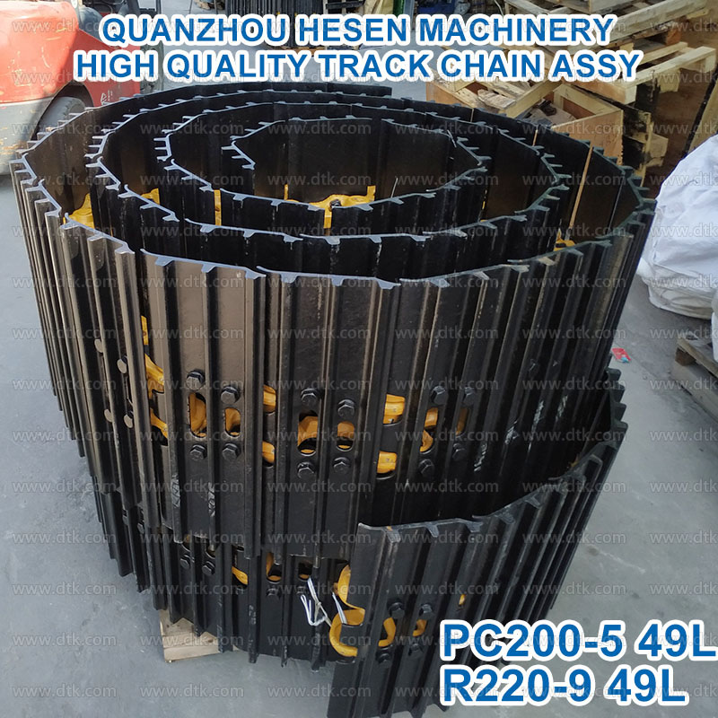 excavator track link assembly with warranty