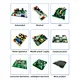 Mini keyboard vacuum cleaner circuit board