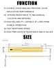 NTC thermistors MF5B film SMD 10K 1% B value precision long 25MM thin film 3435 temperature sensor thermistor
thin film thermistor 15mm 25mm 50mm 75mm 100k ntc thermistor mf55 customizable thermistor sensors
Multipurpose ntc thin film thermistor b3435 ntc