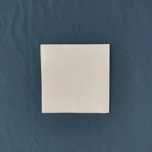 Fully Embossed Lychee Pattern Virgin Wood Pulp 2-layer 1/4 Fold Napkin_3