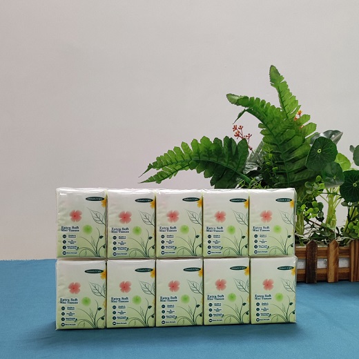 Customized Extra Soft Mini Tissues No Fluorescence Factory Direct Supply