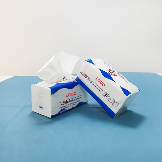 Factory Wholesale Price 3 Ply 600 Sheets Facial Tissue Paper Custome Logo