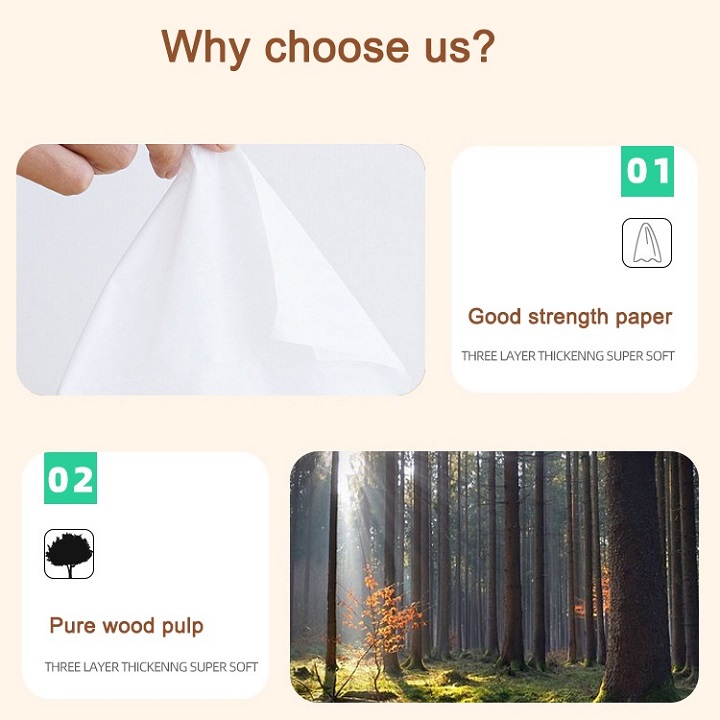 Two Reasons to Buy Our Facial Tissue Paper Two Reasons to Buy Our Facial Tissue Paper