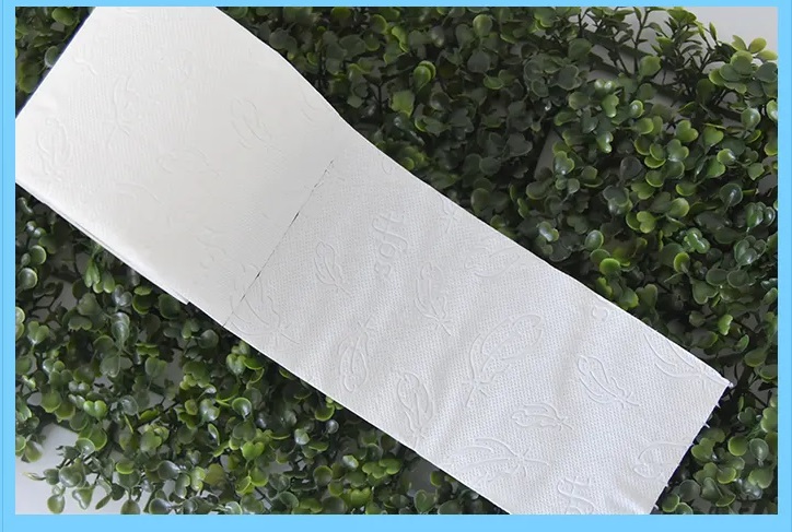 Tissue paper manufacturers in china wholesale cheap water soluble white label custom logo toilet paper tissue rolls