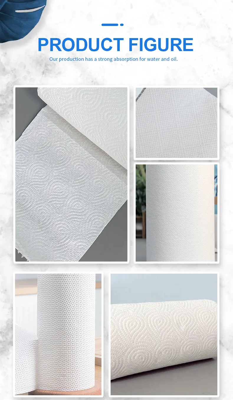 Household Cleaning Oil Absorbs Embossed Kitchen Paper_3