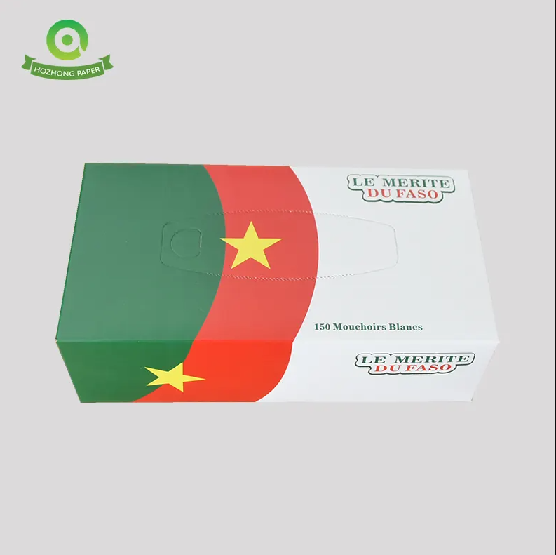 Soft pack box facial tissue 2ply 3ply promotional facial tissue boxes_1