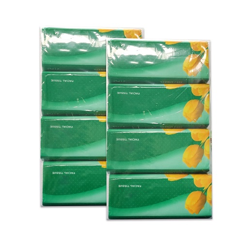 2 ply 225 sheets virgin wood pulp tissue paper