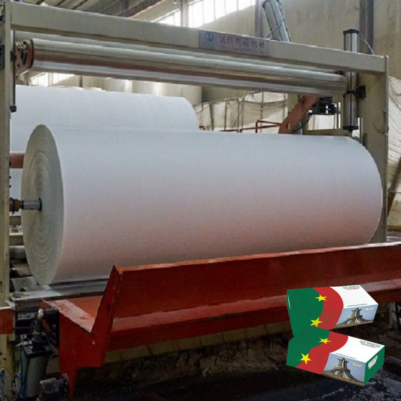 Facial Tissue Parent Roll 100% Virgin Wood Pulp_1
