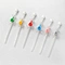 iv cannula with injection port