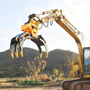 hydraulic log grapple