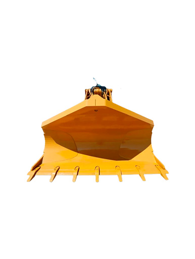 Side dump bucket  Dual Cylinder