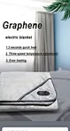 Graphene heating electric blanket