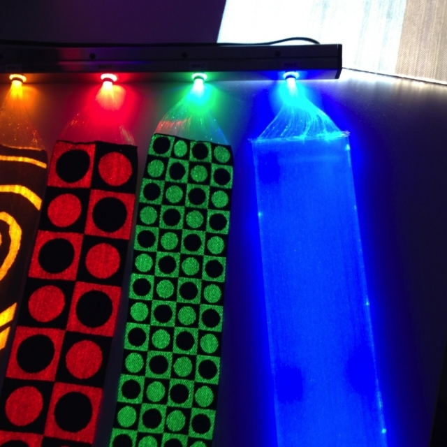 light painting fiber optic