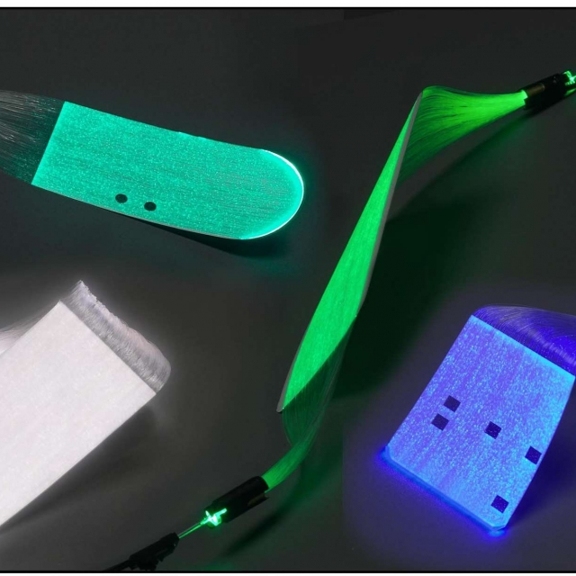fiber optic panel