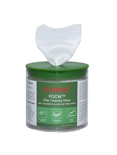 fiber optic cleaning wipes