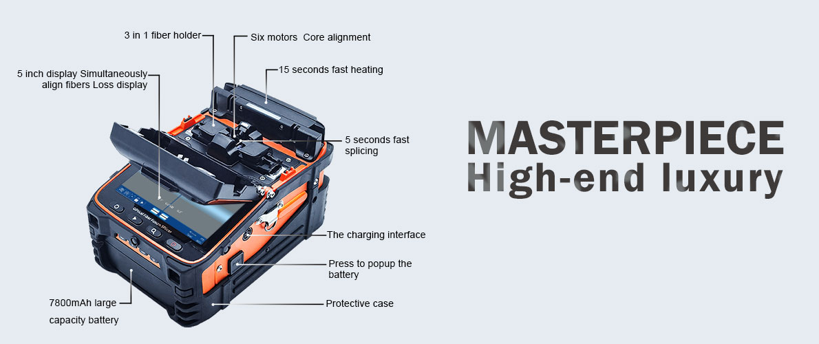 Fusion Splicer,optical fusion splicer,fiber fusion machine,ai9 splicing machine,signal fire fusion splicer