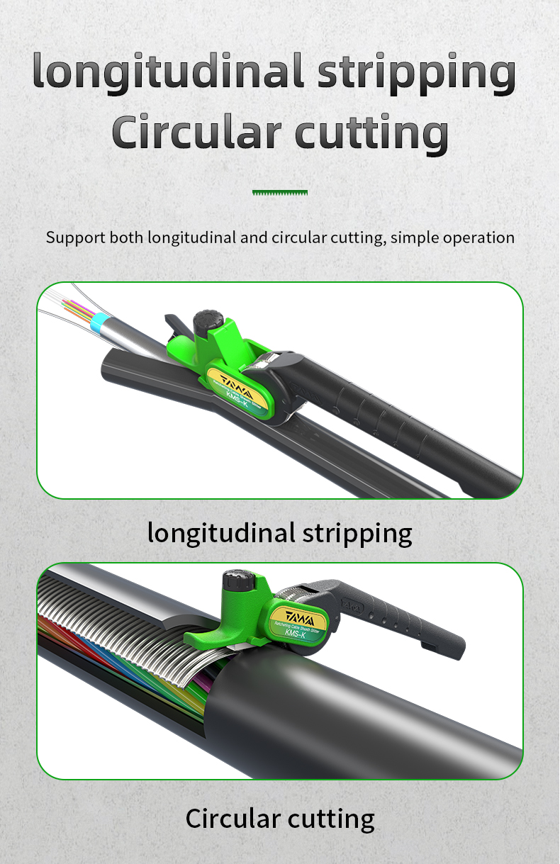 Ratcheting Cable Slitter