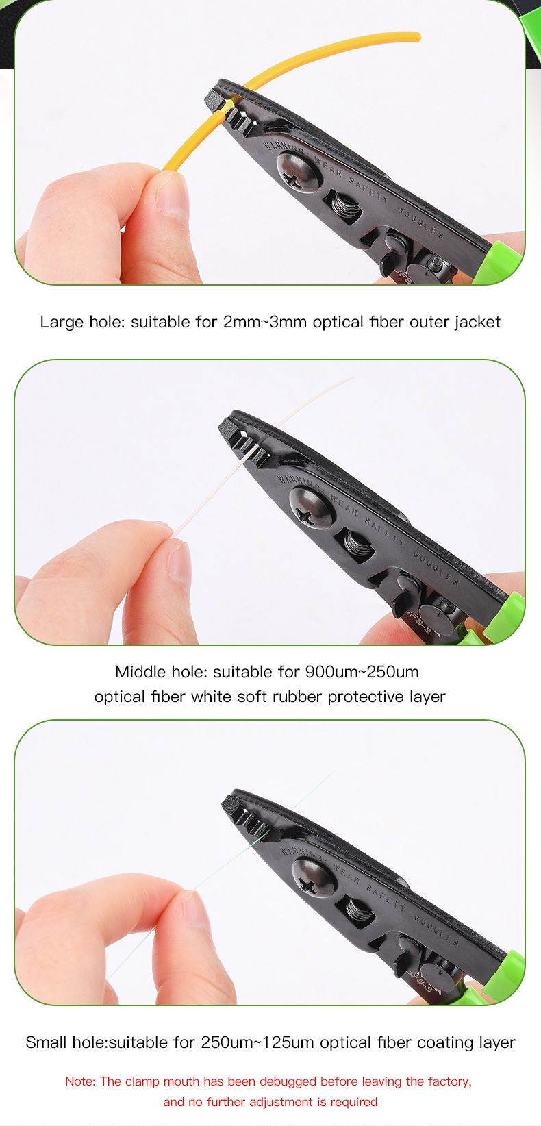 CFS-3 Miller pliers,wire stripper,fiber stripper