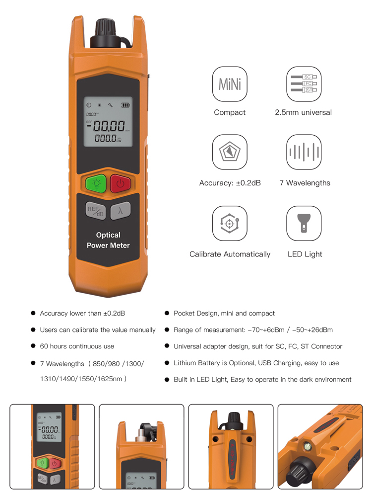 best fiber optic power meter