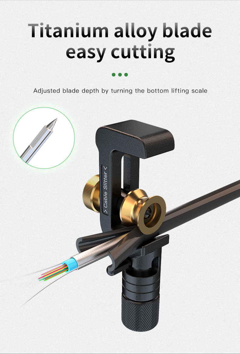 fiber optic jacket stripper