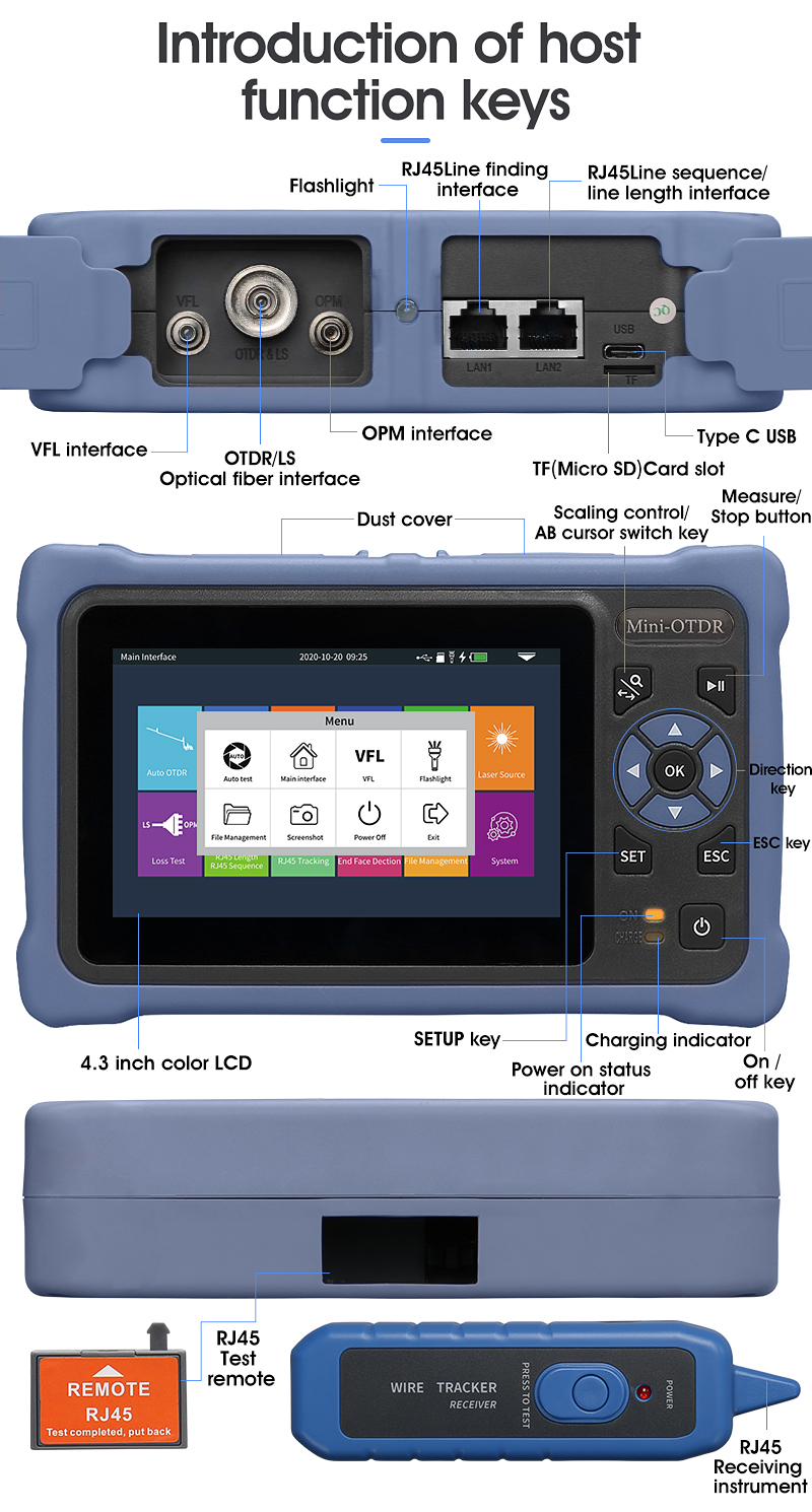 OTDR，mini otdr price，handheld otdr，otdr for sale，otdr machine price