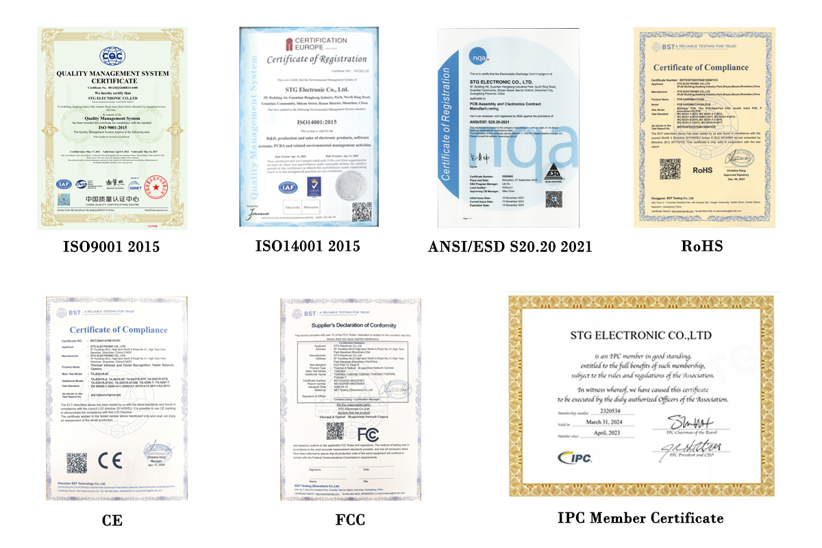 certifications