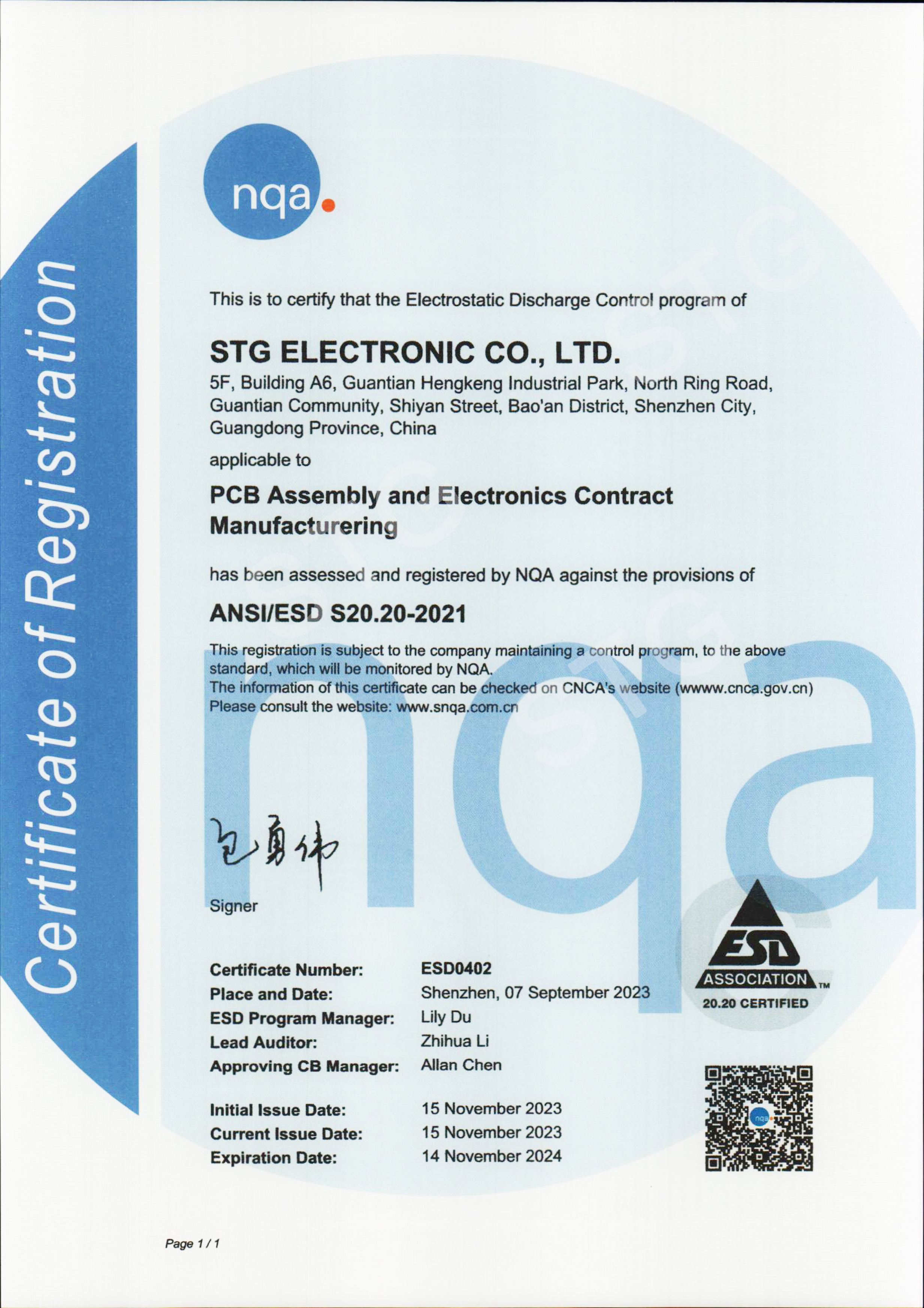 ANSI ESD S20.20 2021