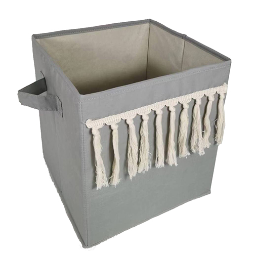 Fringed Storage Box
