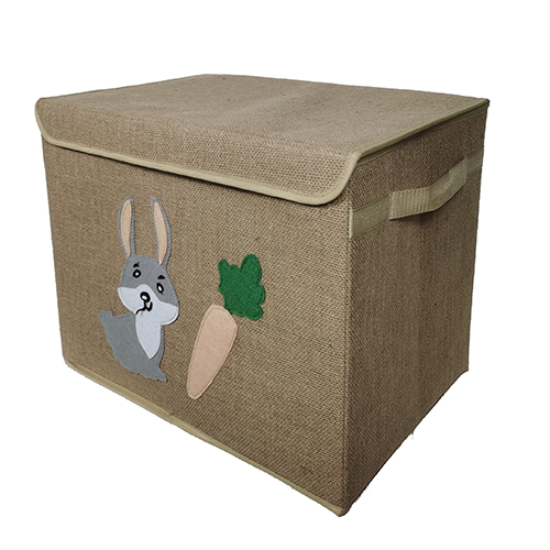 Linen animal bin