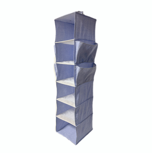 6 Shelf Sweater Hanging Organizer