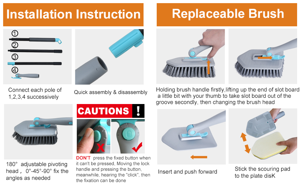 Tub and Tile Brush