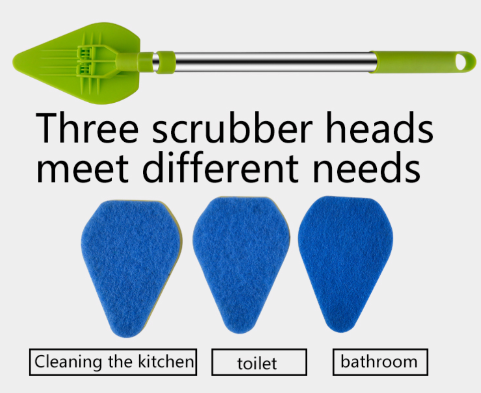 Extendable Floor Scrubber Brush