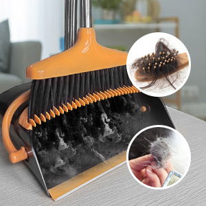 Upgrade Broom and Dustpan Set