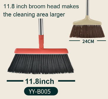 Heavy Push Combo Set Upright Long Handle