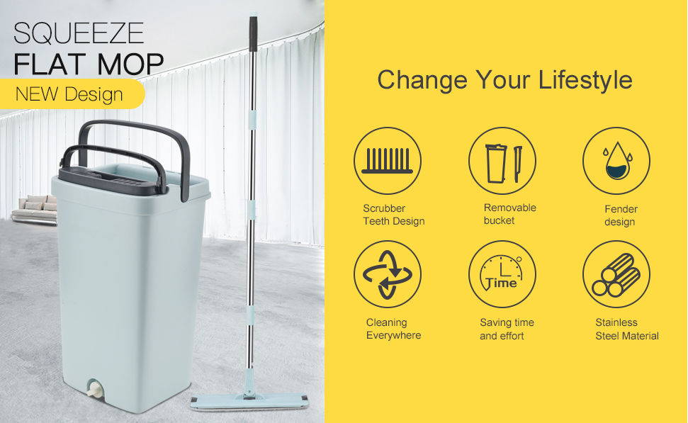 Mop and Bucket